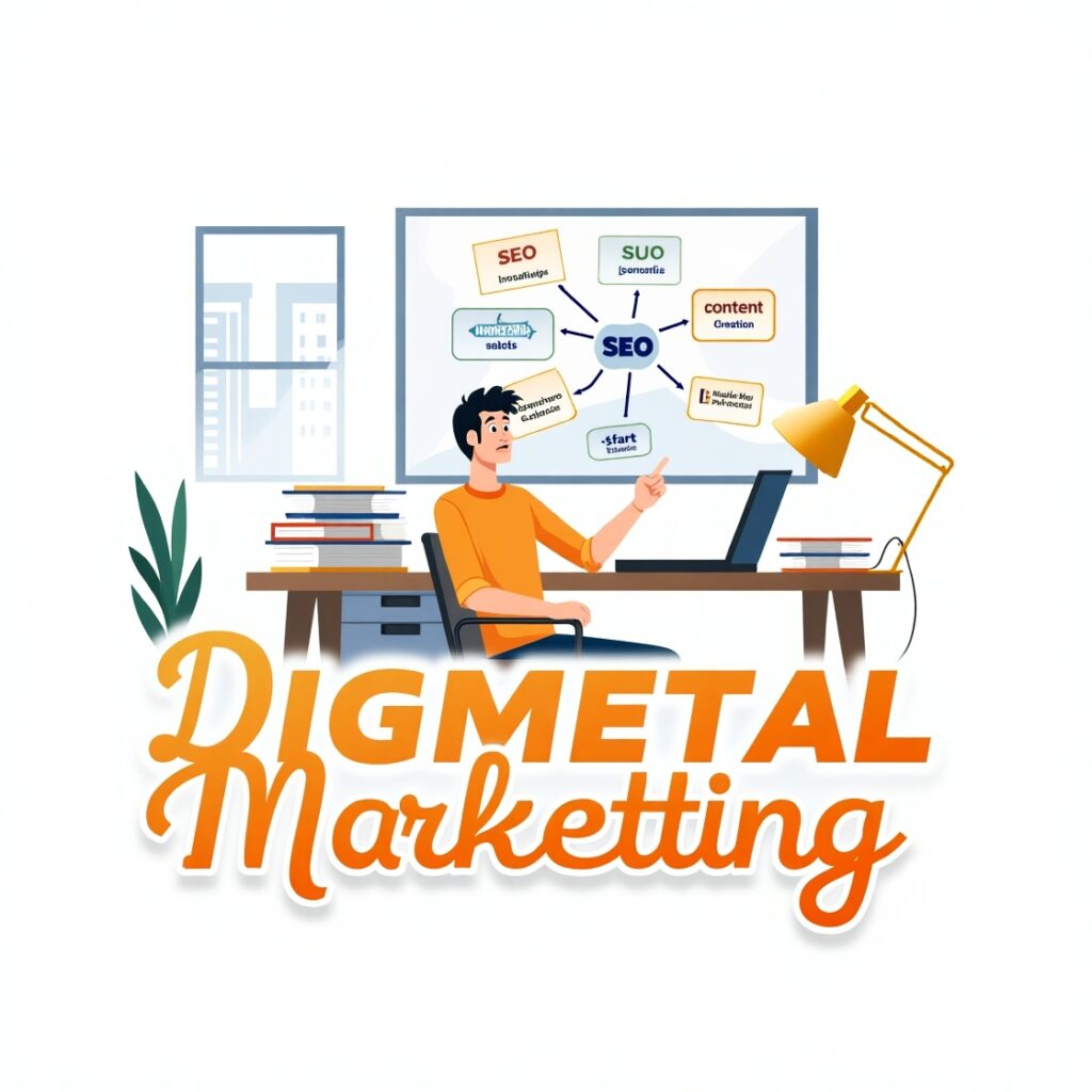 Digital marketing strategy chart